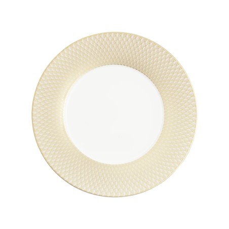 Porcelain Underplate Gold Finish
